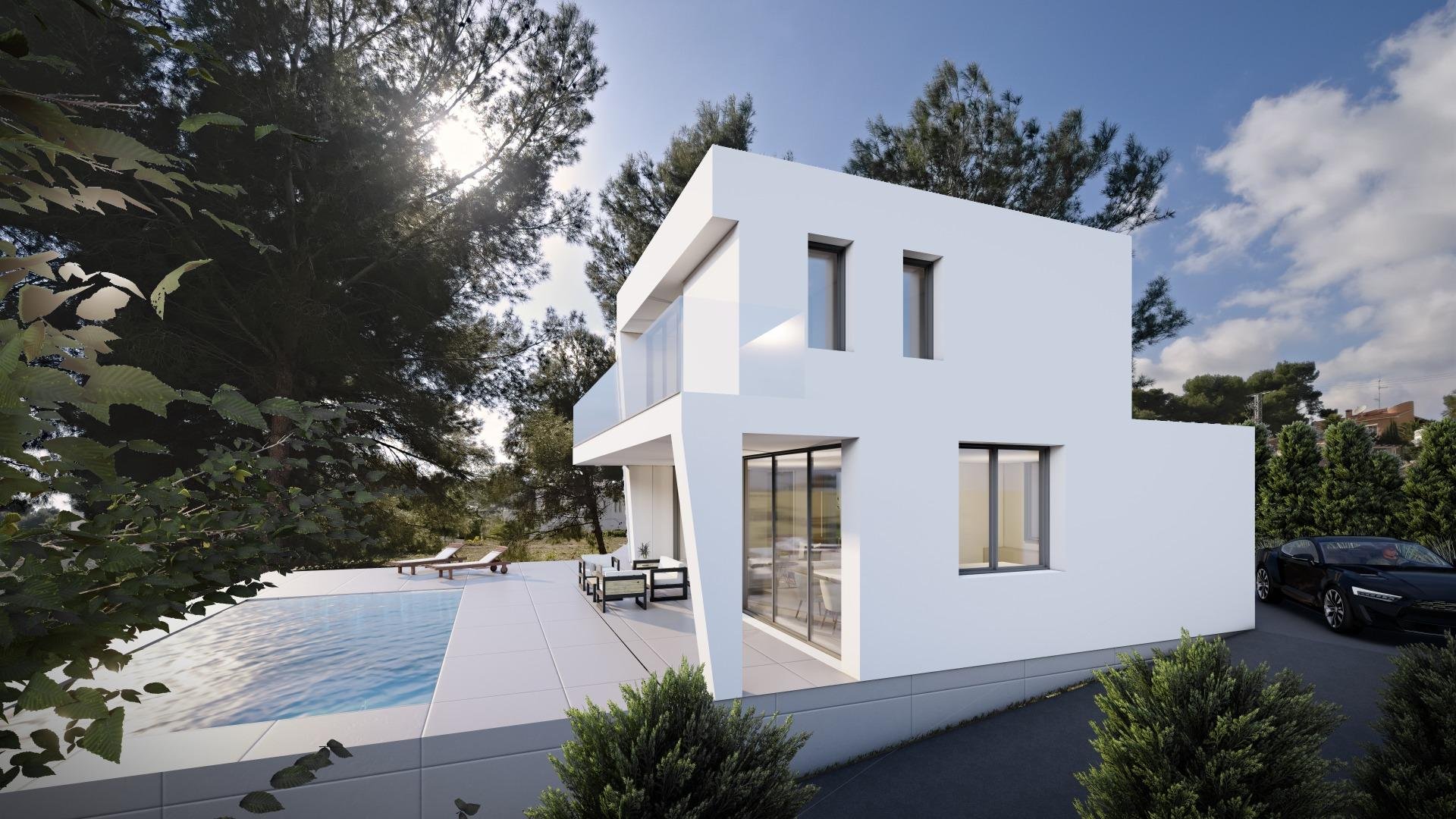 Huvila Moraira, Alicante, Espanja 4 makuuhuonetta, 365 m2 No. 165186