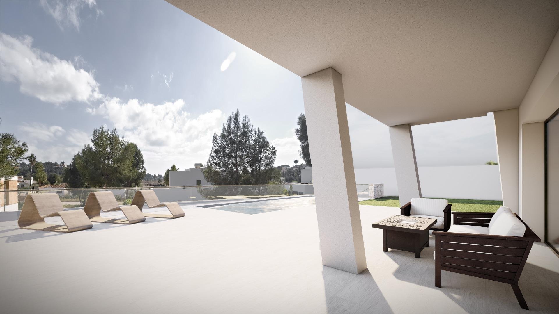 Huvila Moraira, Alicante, Espanja 4 makuuhuonetta, 365 m2 No. 165186