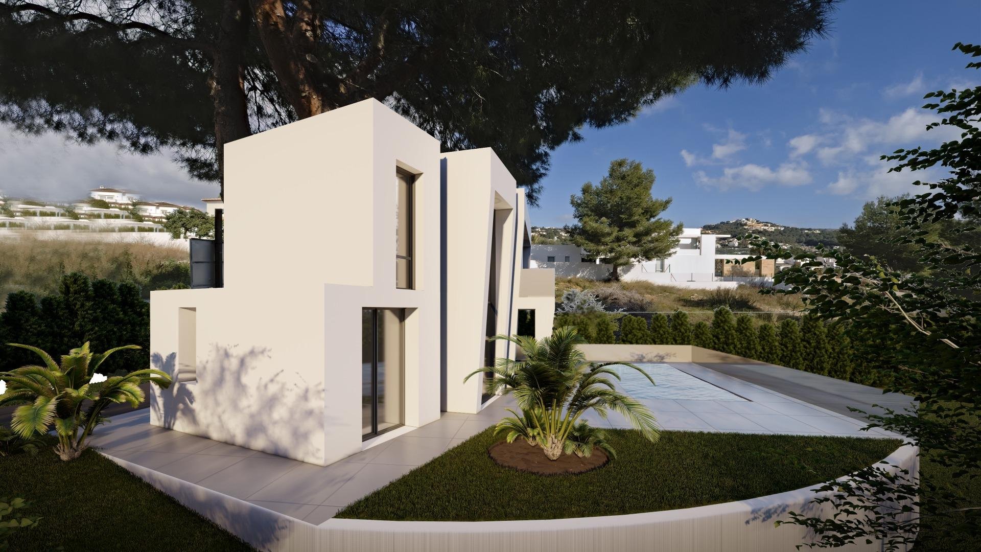 Huvila Moraira, Alicante, Espanja 4 makuuhuonetta, 365 m2 No. 165186