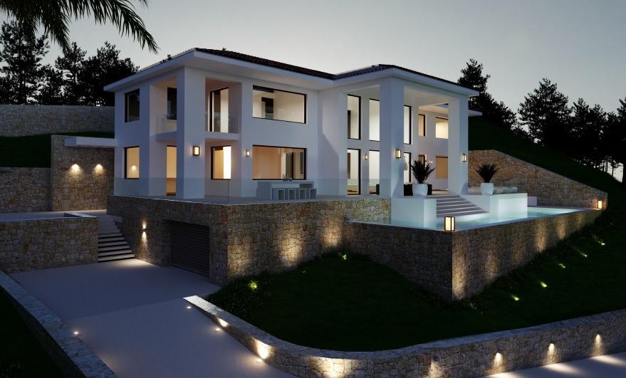 Villa en Adsubia (Ajuntament Adsubia), Alicante, España 5 dormitorios, 734 m2 No. 165185
