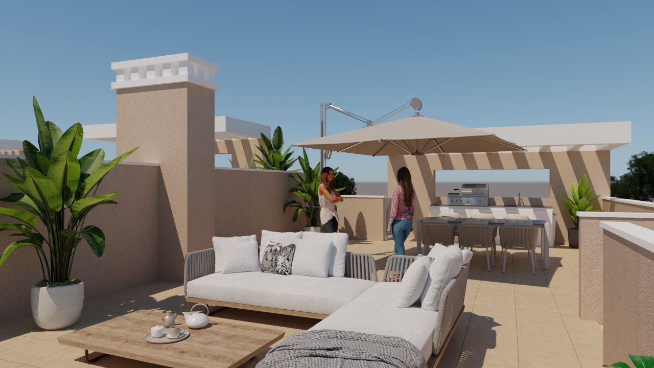 Bungalow a Pilar de la Horadada, Alicante, Spagna 3 camere da letto,  N° 182263