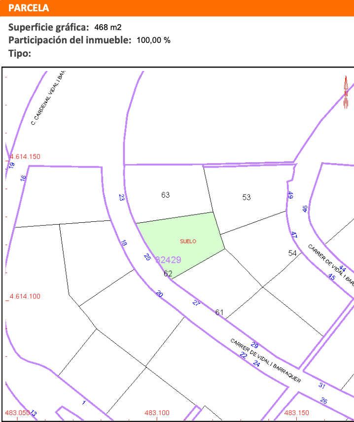 Land in Blanes, Girona, Spanien Nr. 180564