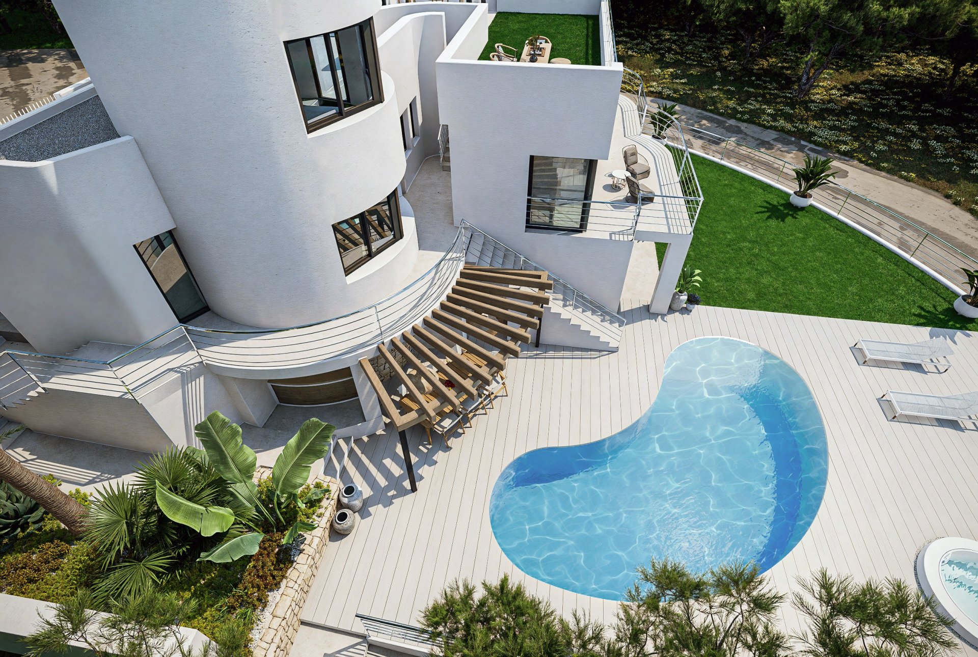 Villa in Altea, Alicante, Spain 4 bedrooms, 416 sq.m. No. 135834