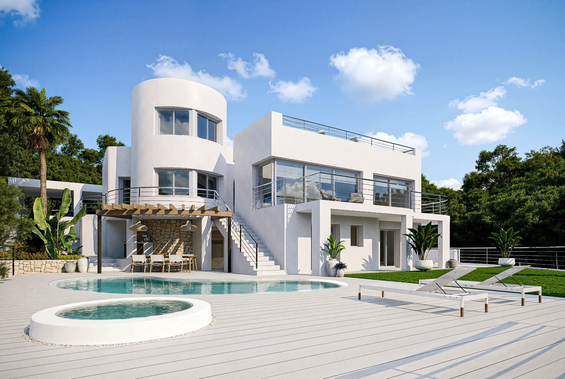 Villa in Altea, Alicante, Spain 4 bedrooms, 416 sq.m. No. 135834