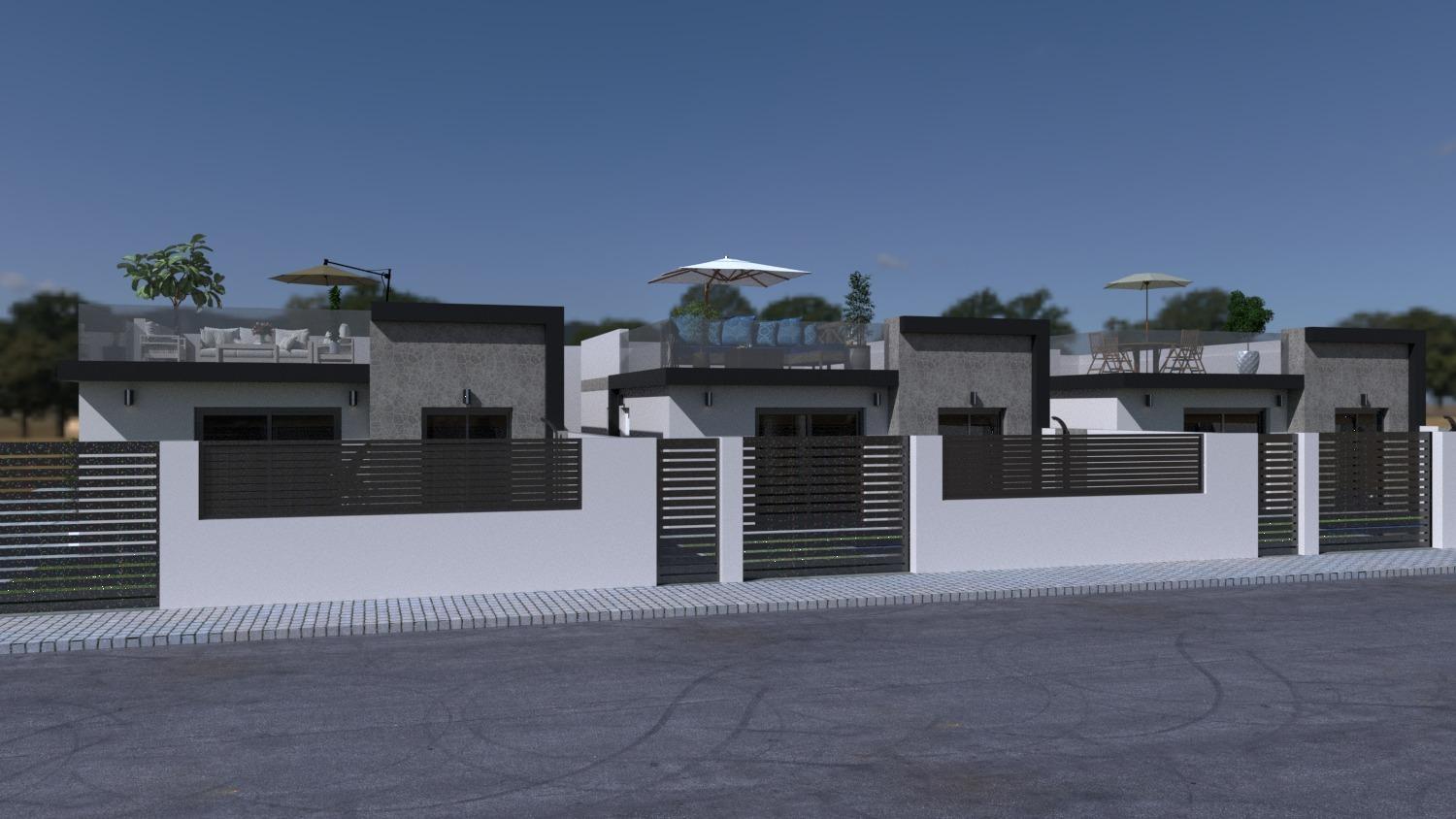 Villa in Torre-Pacheco, Murcia, Spanien 3 Schlafzimmer, 90 m2 Nr. 151654