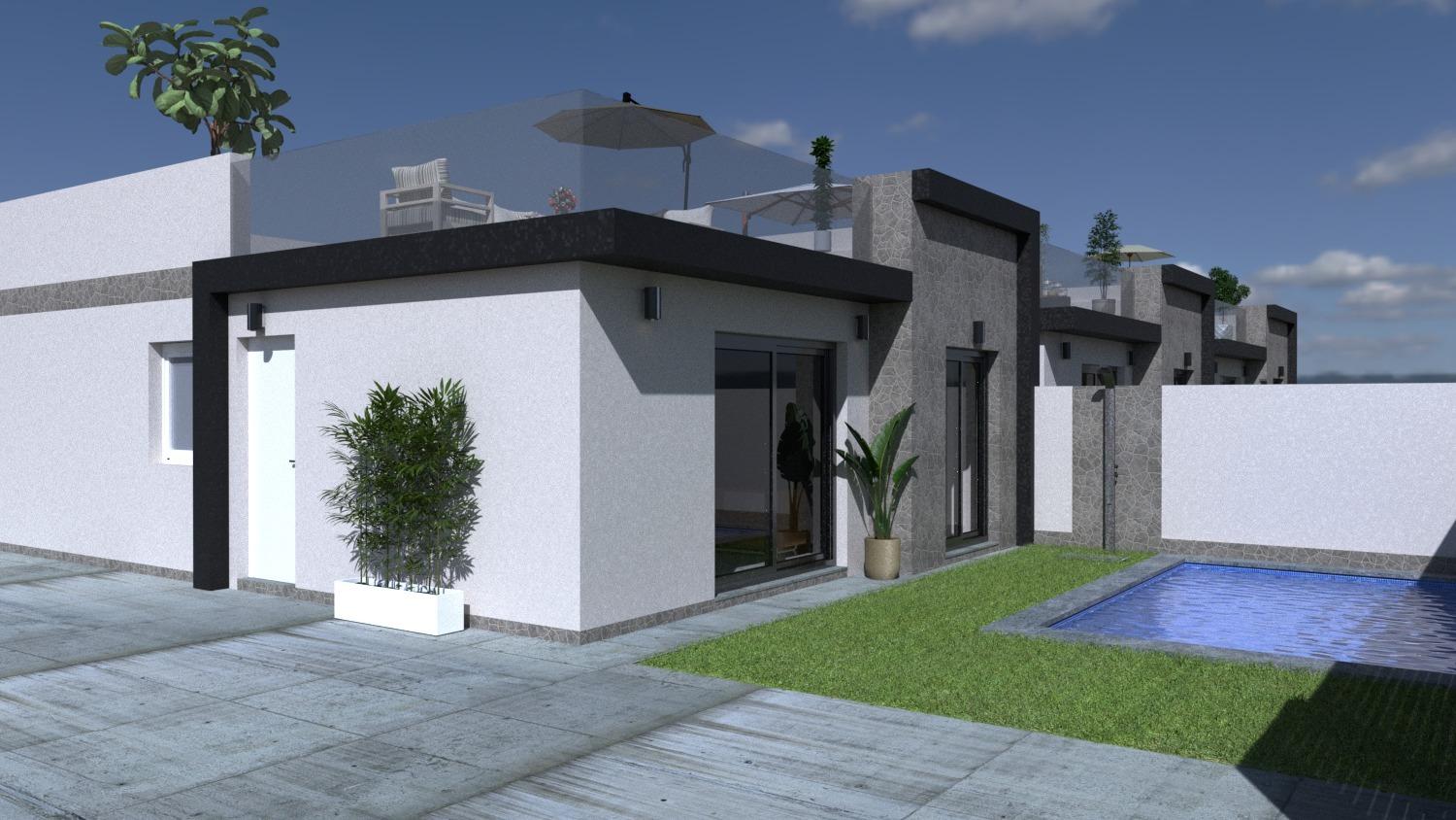 Villa in Torre-Pacheco, Murcia, Spanien 3 Schlafzimmer, 90 m2 Nr. 151654