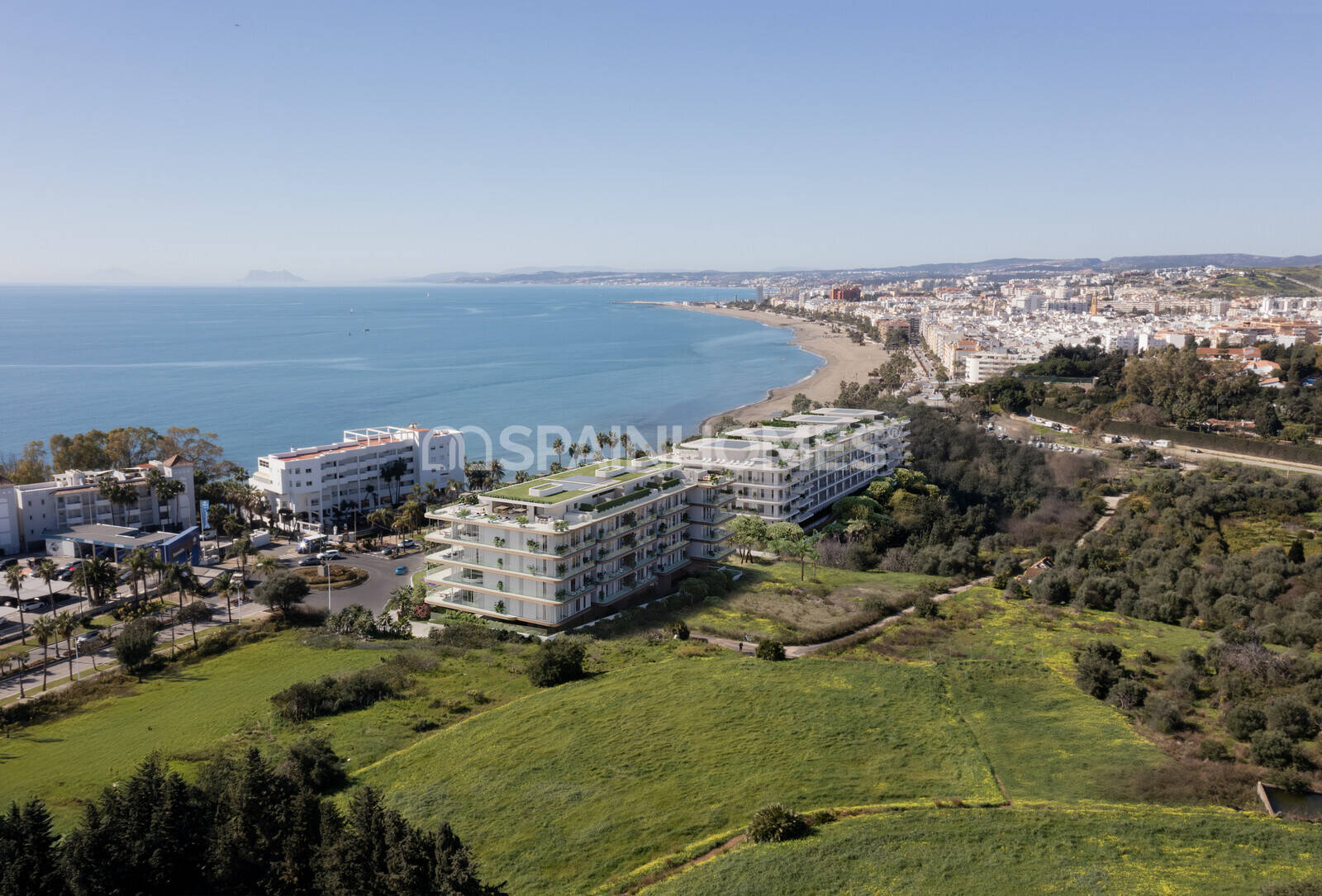Takvåning i Estepona, Malaga, Spanien 3 sovrum, 168 kvm. Nr. 191661