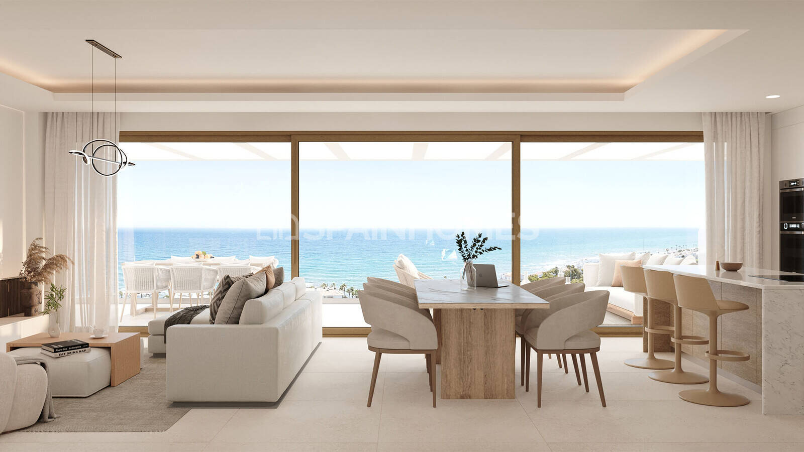Penthouse à Mijas, Malaga, Espagne 3 chambres, 99 m2 No. 191658