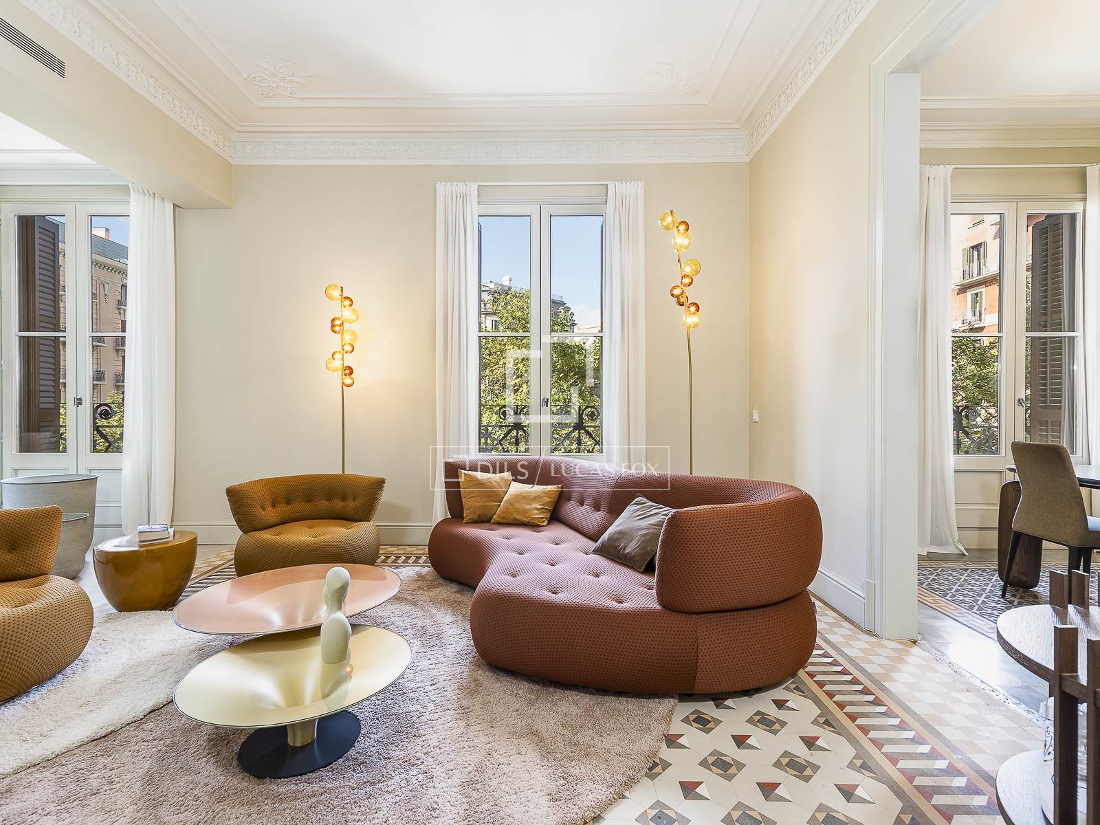 Apartment in Barcelona, Spain 3 bedrooms, 189 sq.m. No. 164640