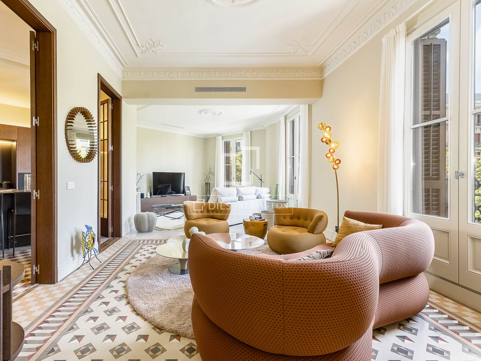 Apartment in Barcelona, Spain 3 bedrooms, 189 sq.m. No. 164640