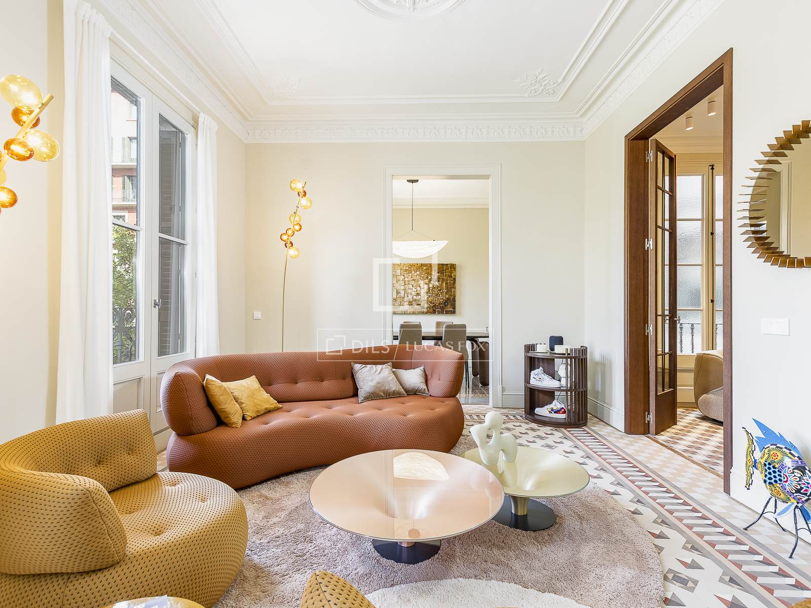 Apartment in Barcelona, Spain 3 bedrooms, 189 sq.m. No. 164640