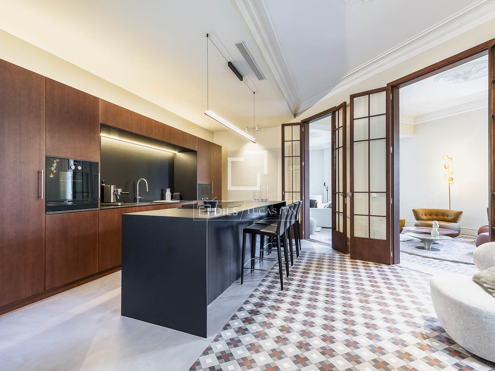 Apartment in Barcelona, Spain 3 bedrooms, 189 sq.m. No. 164640