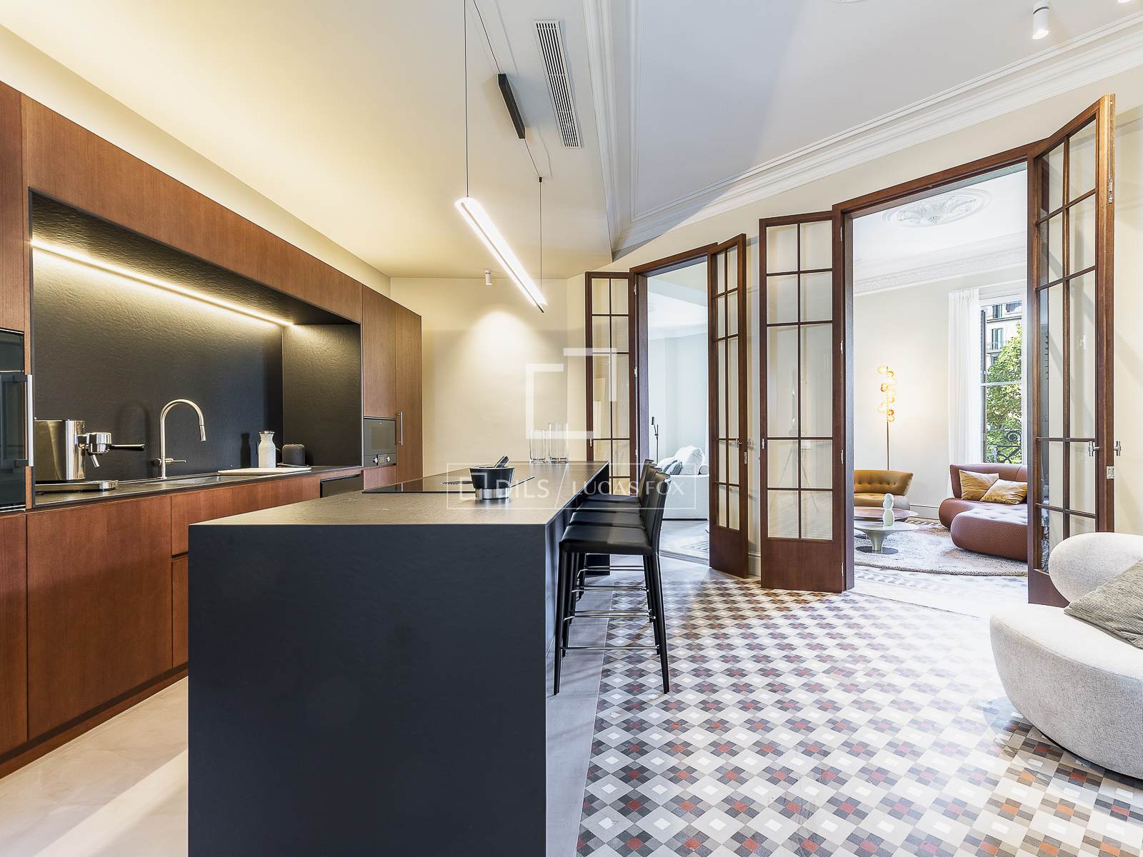 Apartment in Barcelona, Spain 3 bedrooms, 189 sq.m. No. 164640