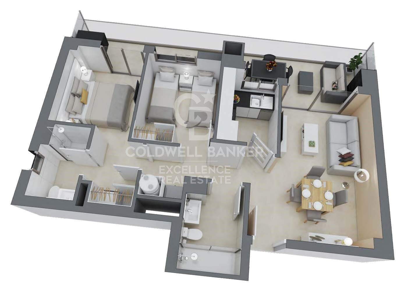 Apartamento en Marina d'Or, Castellón, España 2 dormitorios, 78 m2 No. 159196