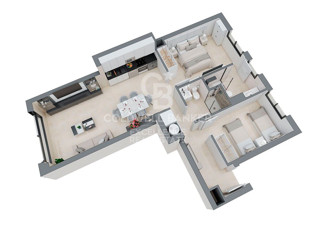 Apartment in Castellon de la Plana, Castellon, Spain 2 bedrooms, 73 sq.m. No. 159197