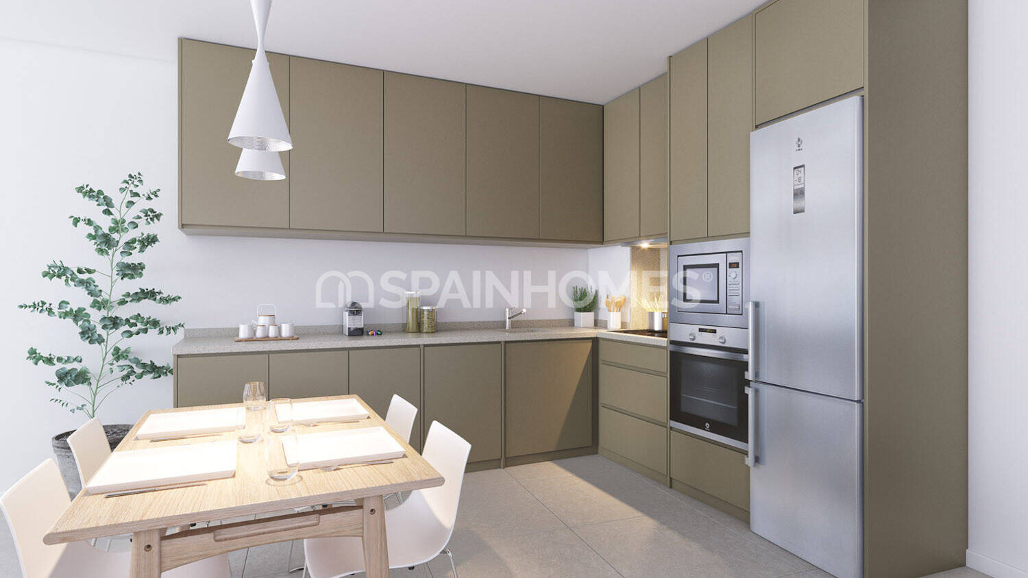 Penthauss Manilva, Malaga, Spānijā 2 istabas, 77 m2 Nr. 107383