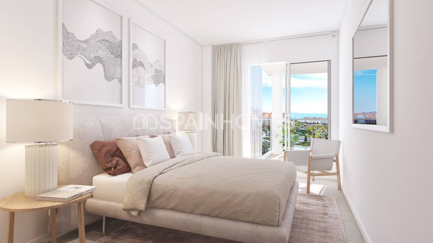 Penthauss Manilva, Malaga, Spānijā 2 istabas, 77 m2 Nr. 107383