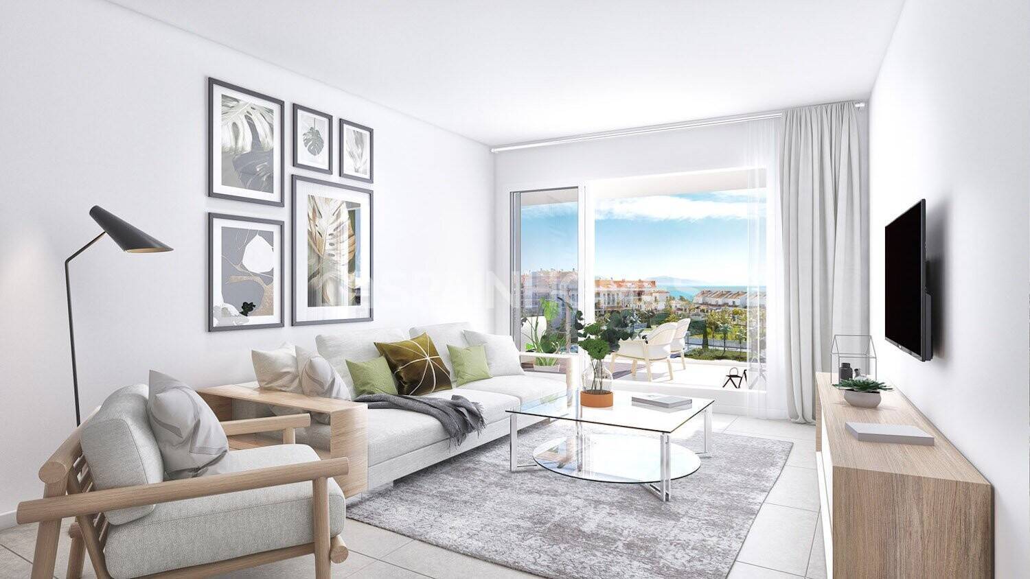 Penthauss Manilva, Malaga, Spānijā 2 istabas, 77 m2 Nr. 107383