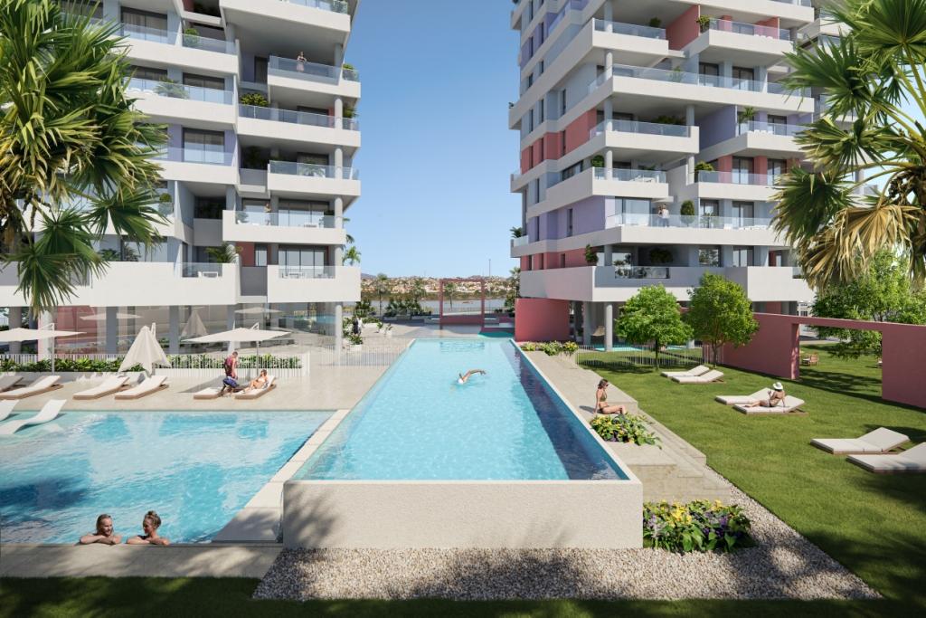 Квартира в Кальпе, Аликанте, Испания 3 спальни, 122м2 №63346