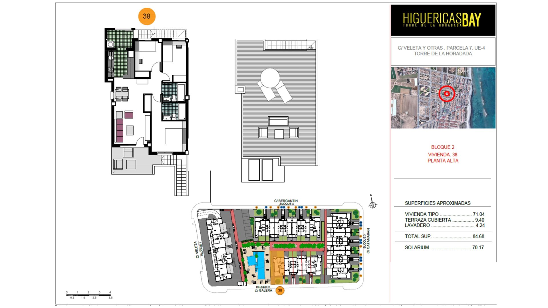 Bungalow en Higuericas Bay, Alicante, Espagne 3 chambres, 85 m2 No. 69667