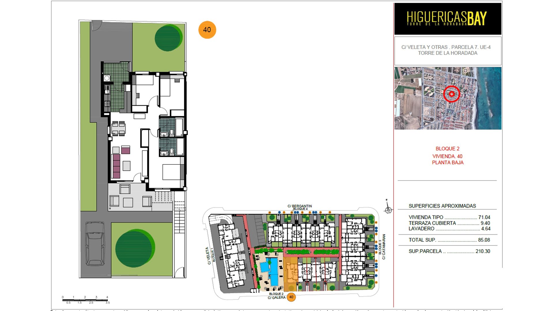 Bungalow en Higuericas Bay, Alicante, Espagne 3 chambres, 85 m2 No. 69668