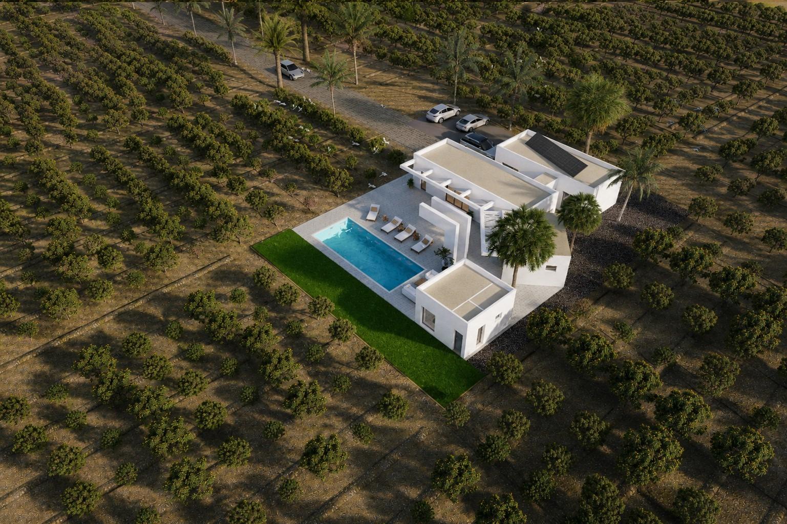 Villa in Benejuzar, Alicante, Spain 4 bedrooms, 182 sq.m. No. 187127