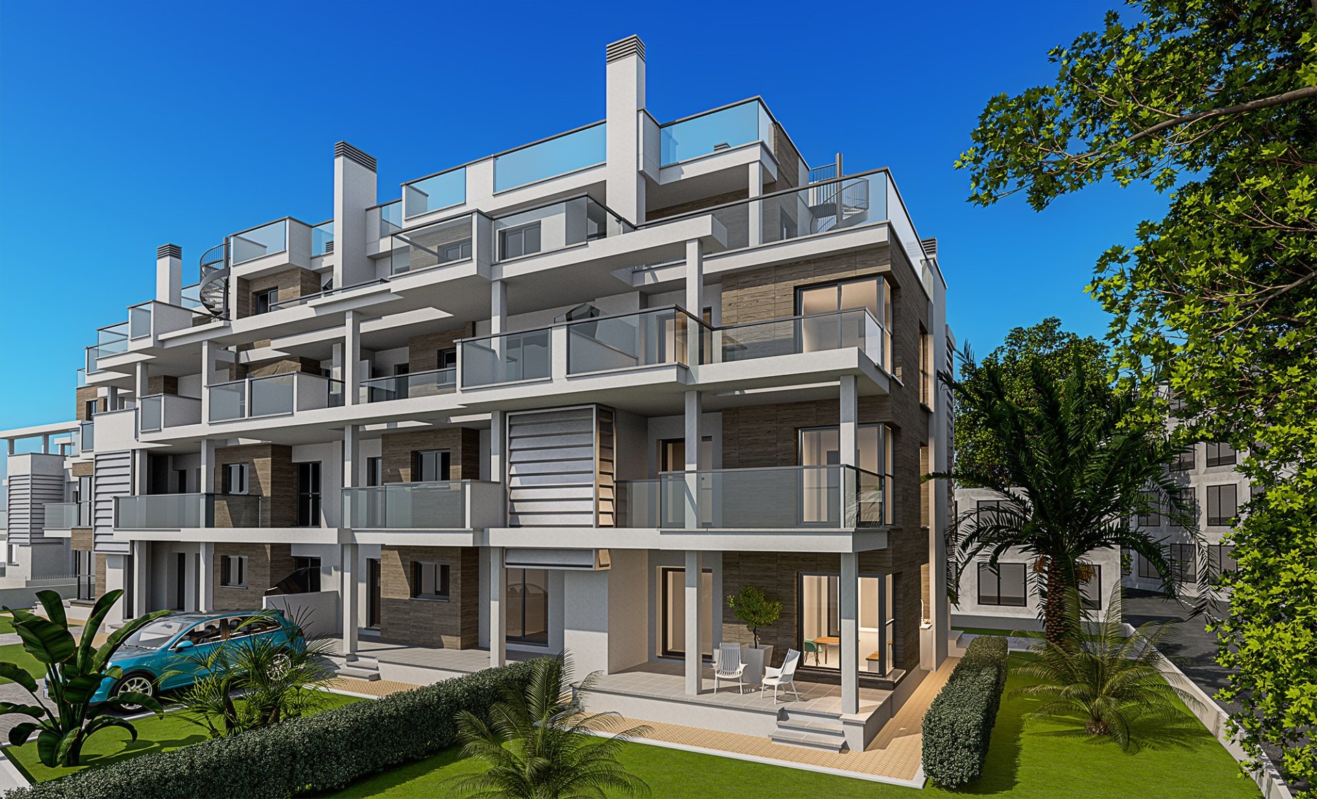 Appartamento a Denia, Alicante, Spagna 3 camere da letto, 74 mq. N° 163223