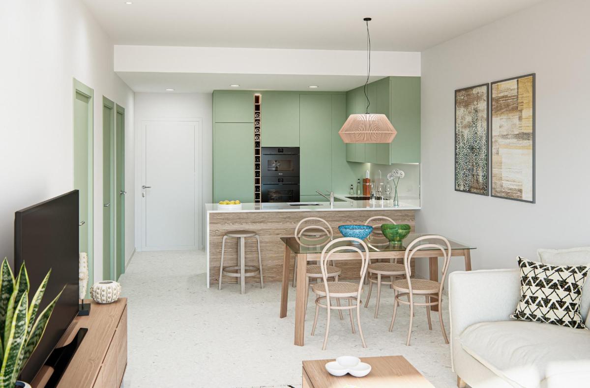 Huoneisto Los Alcazares, Murcia, Espanja 2 makuuhuonetta, 69 m2 No. 149096