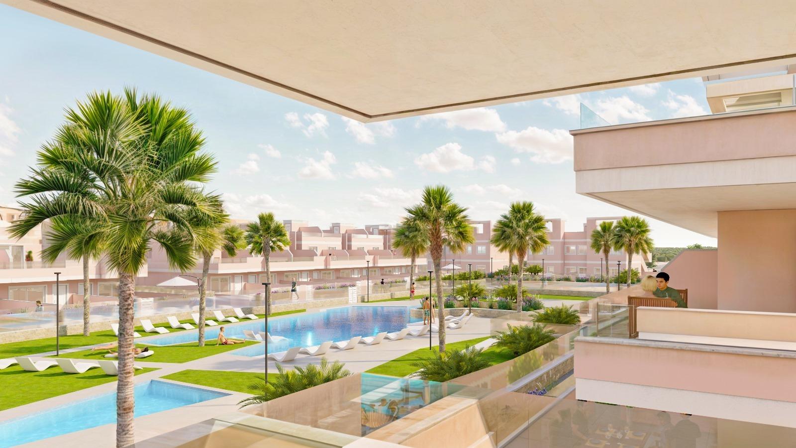 Radhus i Pilar de la Horadada, Alicante, Spanien 3 sovrum, 81 kvm. Nr. 112566