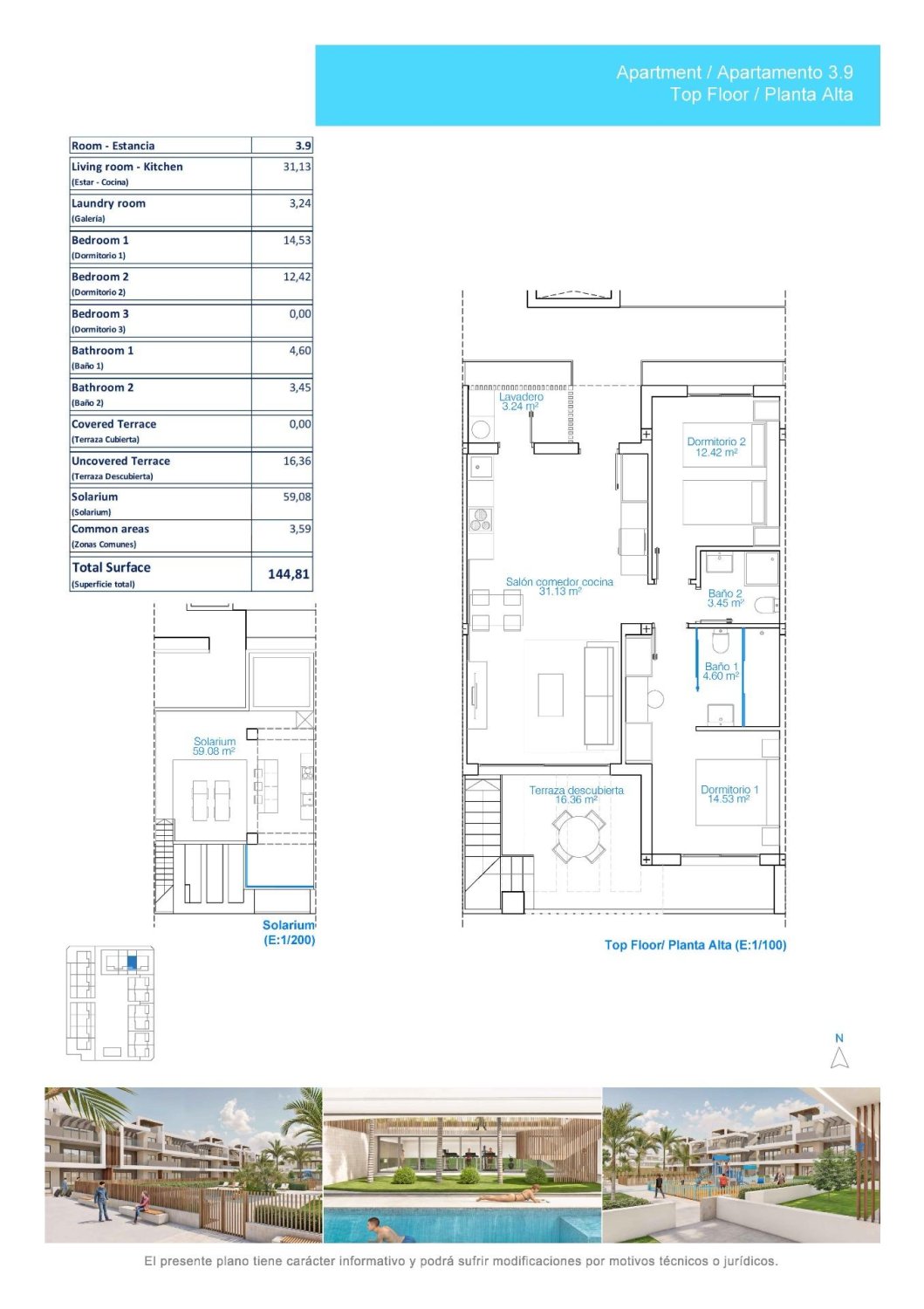Huoneisto Pilar de la Horadada, Alicante, Espanja 2 makuuhuonetta, 69 m2 No. 180503