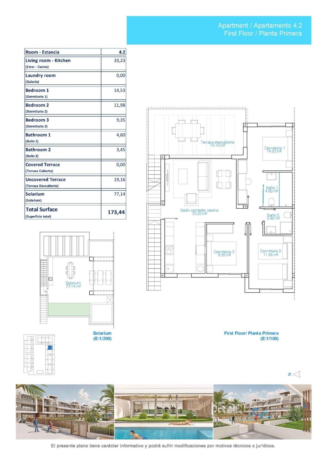 Bungalow in Pilar de la Horadada, Alicante, Spain 3 bedrooms, 77 sq.m. No. 180500