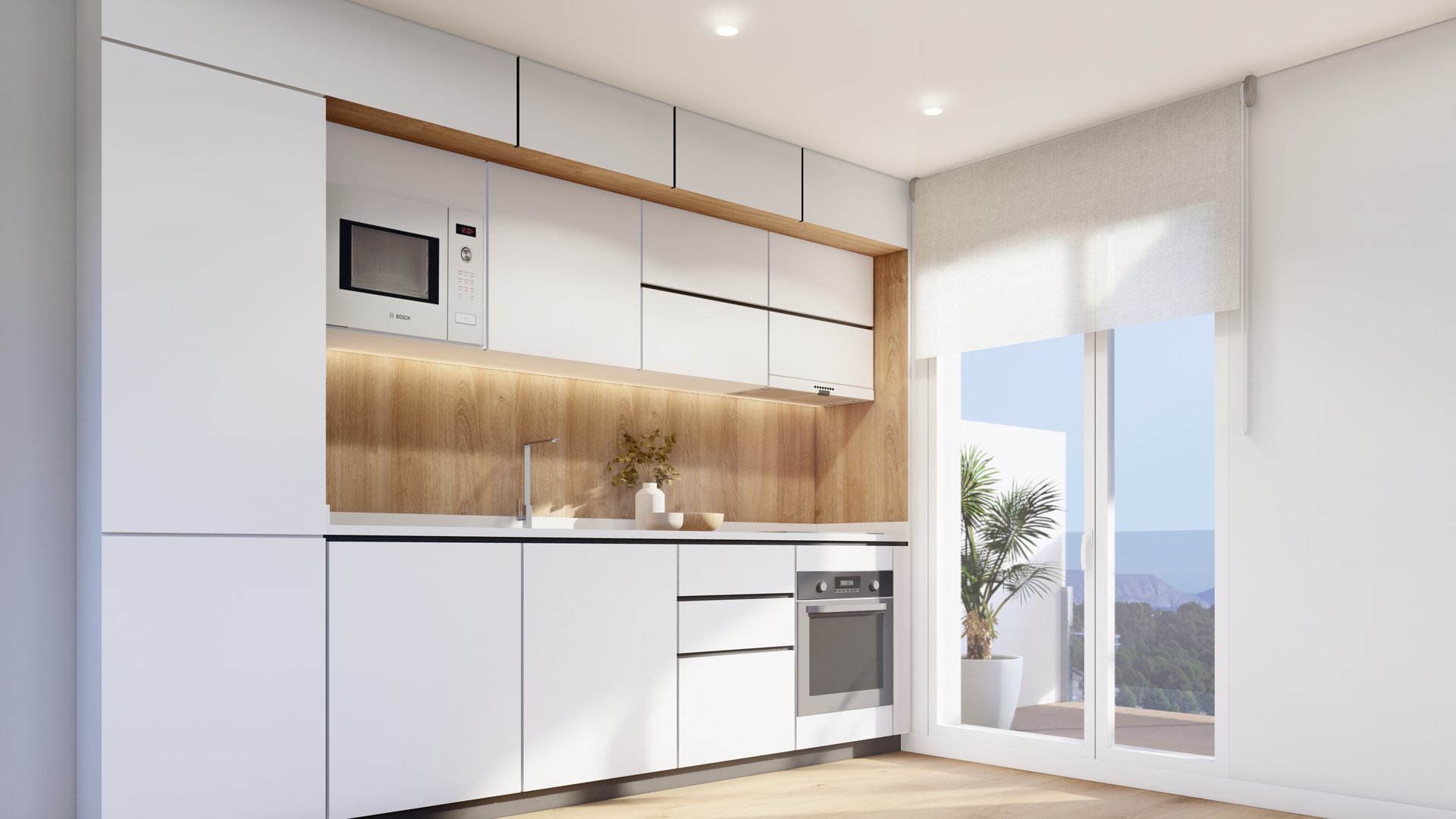 Kaupunkipientalo La Nucia, Alicante, Espanja 4 makuuhuonetta, 156 m2 No. 163920