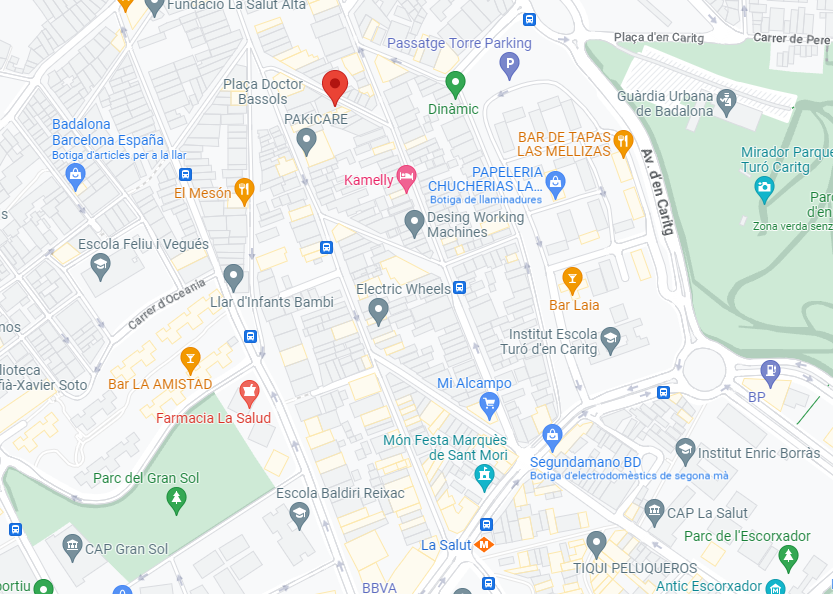 Veikals Badalona, Barcelona, Spānijā 215 m2 Nr. 191528
