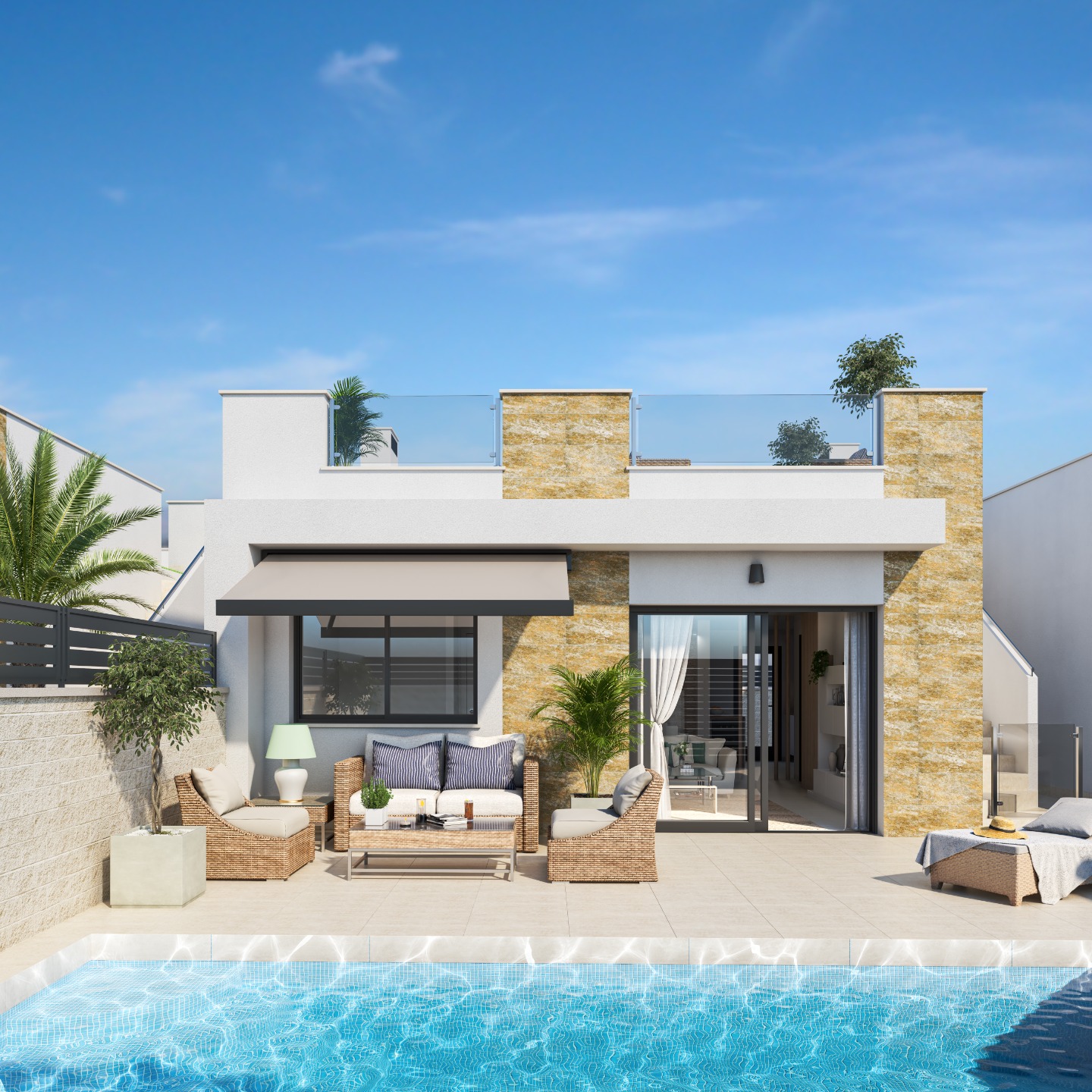 Villa in Ciudad Quesada, Alicante, Spanien 3 Schlafzimmer, 193 m2 Nr. 100515