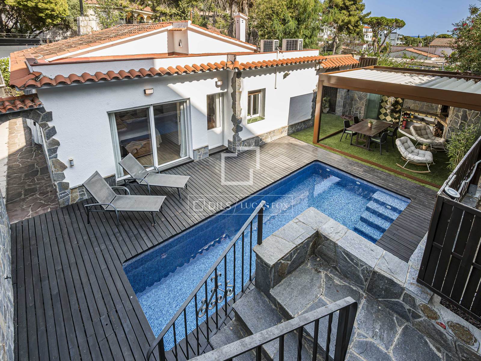 Villa en Castelldefels, Barcelona, España 3 dormitorios, 163 m2 No. 193675