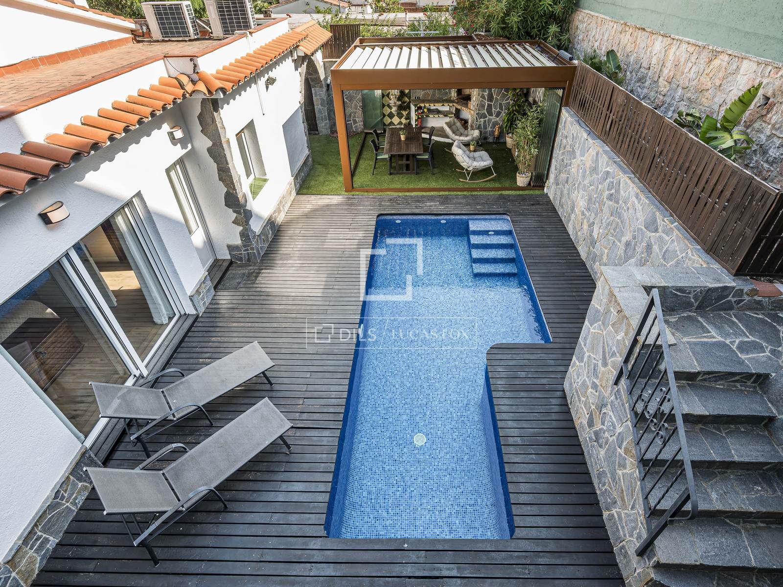 Villa en Castelldefels, Barcelona, España 3 dormitorios, 163 m2 No. 193675