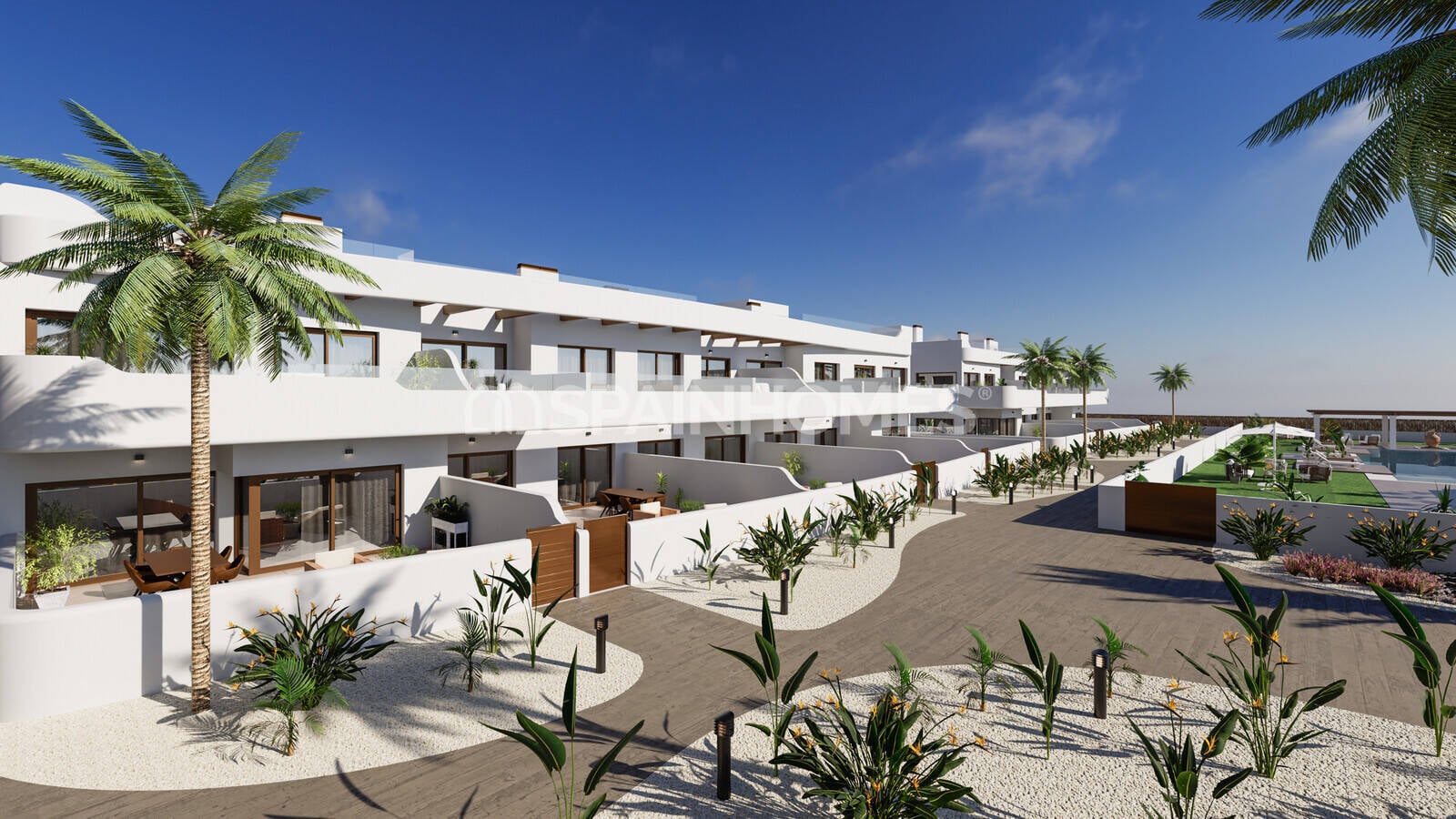 Kattohuoneisto Los Alcazares, Murcia, Espanja 2 makuuhuonetta, 67 m2 No. 161097