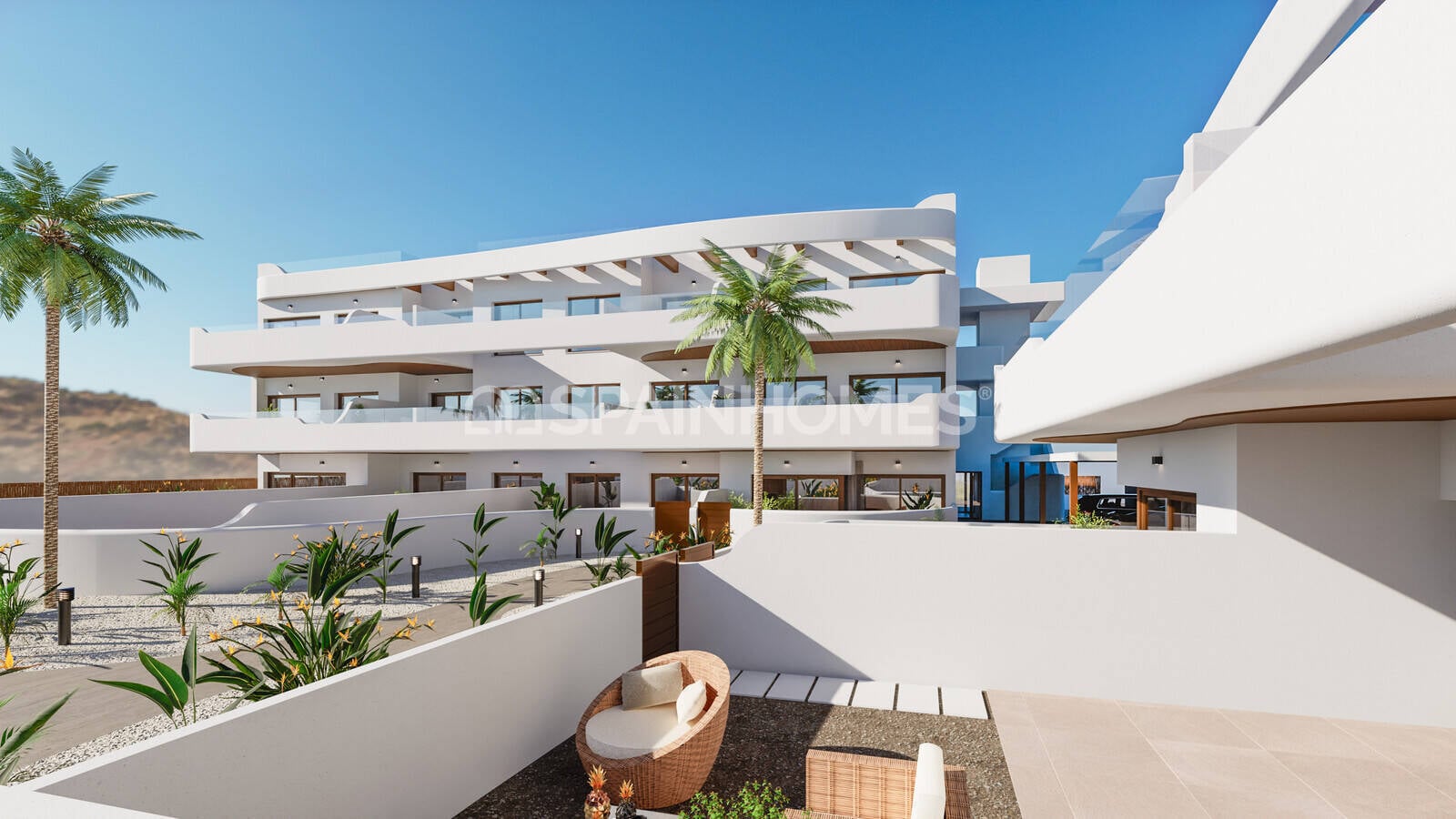 Kattohuoneisto Los Alcazares, Murcia, Espanja 2 makuuhuonetta, 67 m2 No. 161097