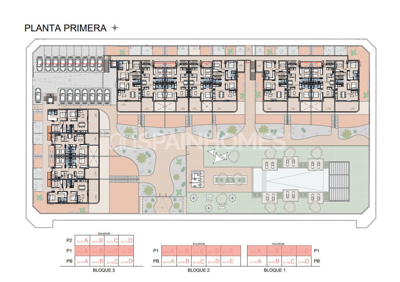 Kattohuoneisto Los Alcazares, Murcia, Espanja 2 makuuhuonetta, 67 m2 No. 161097