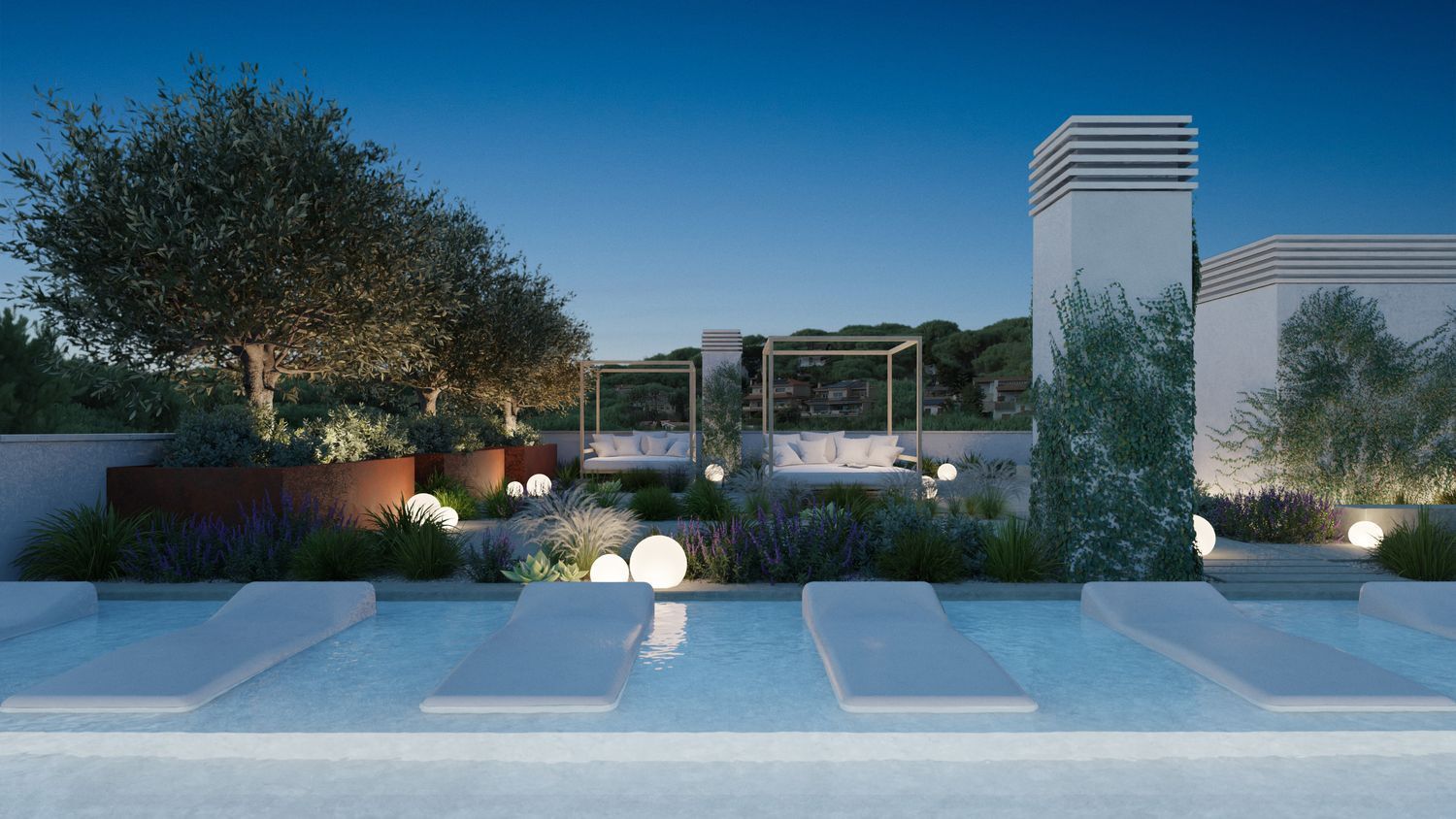 Apartment in Sitges, Barcelona, Spain 3 bedrooms, 113 sq.m. No. 161748
