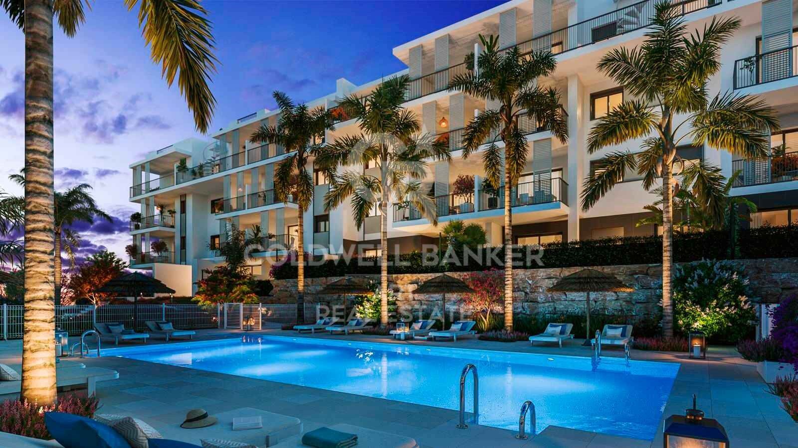 Apartment in Estepona, Malaga, Spain 2 bedrooms, 115 sq.m. No. 158775