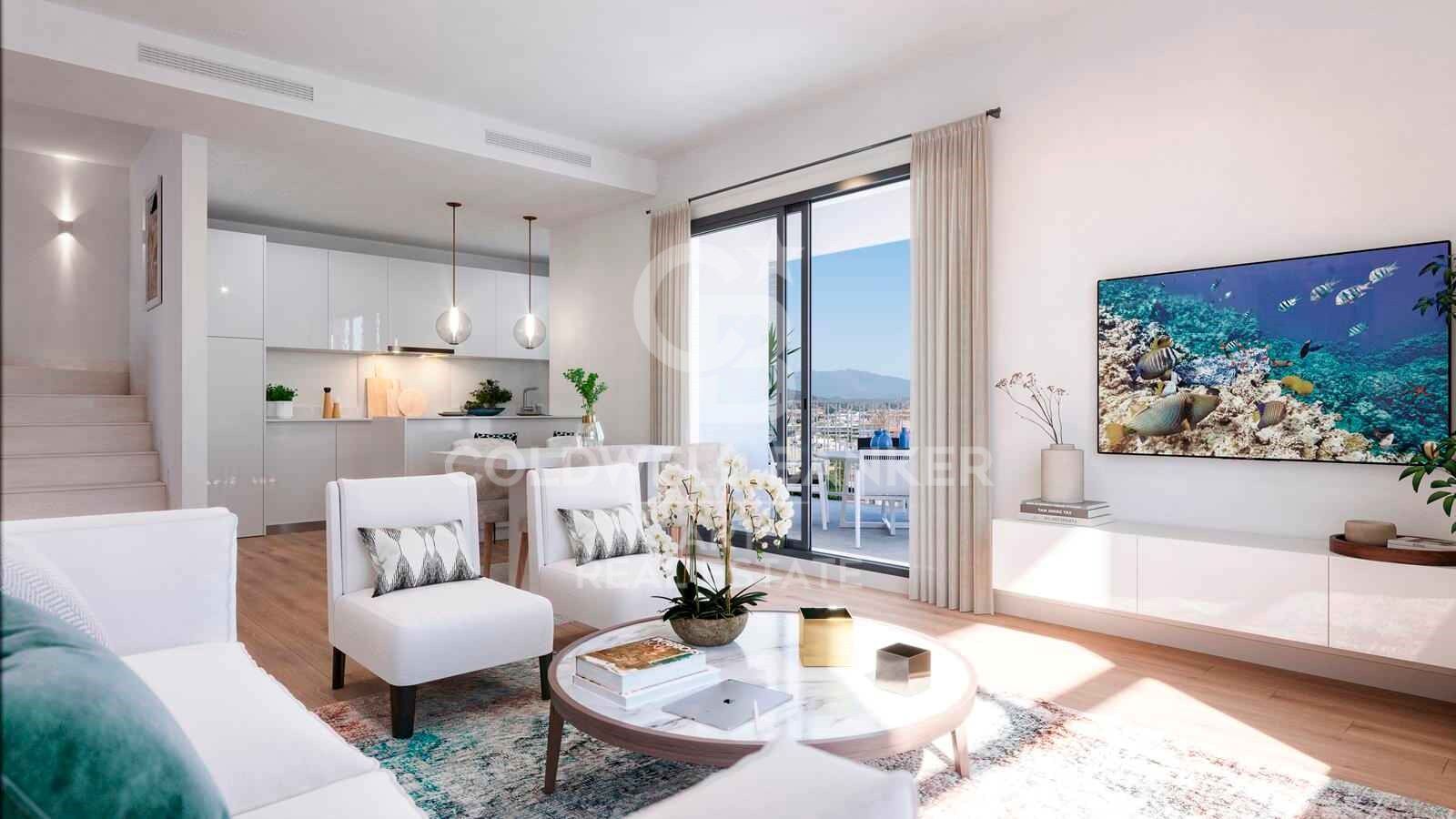 Apartment in Estepona, Malaga, Spain 2 bedrooms, 115 sq.m. No. 158775
