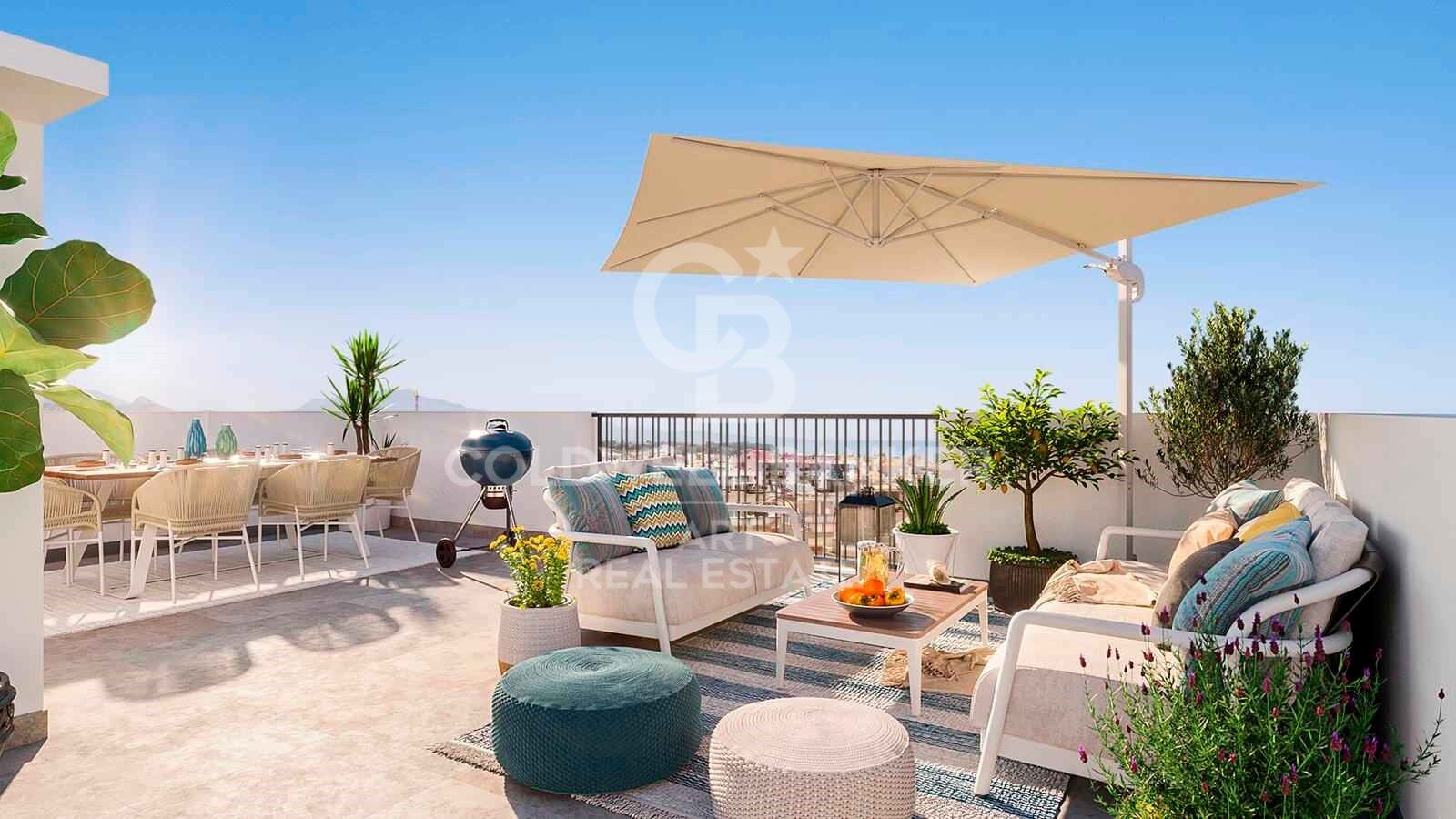 Apartment in Estepona, Malaga, Spain 2 bedrooms, 115 sq.m. No. 158775
