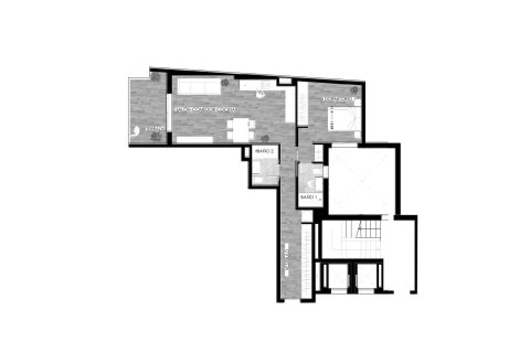 Layout 1 bedroom, 90.77 sq.m. in ALEGRIA 24, Torrevieja, Alicante, Spain №147118