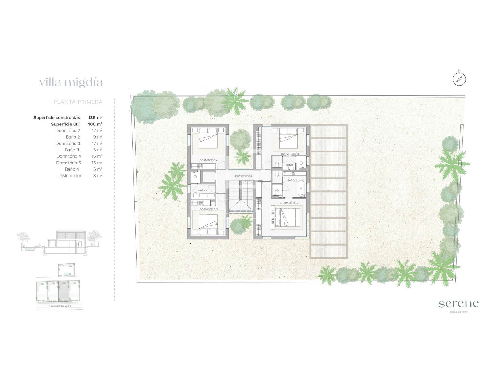 Villa i Sitges, Barcelona, Spanien 5 sovrum, 455 kvm. Nr. 150647