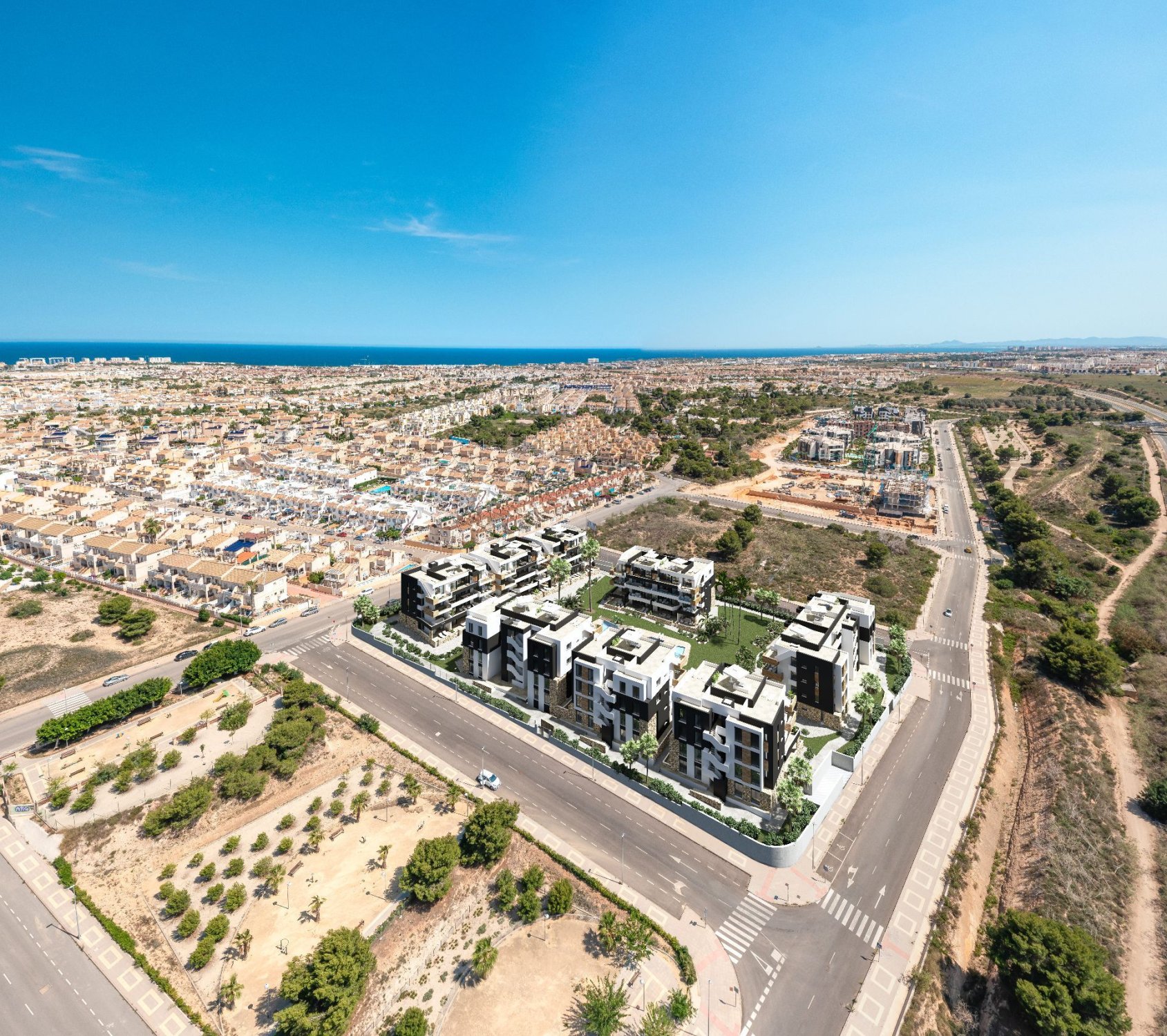 Takvåning i Orihuela, Alicante, Spanien 2 sovrum, 75 kvm. Nr. 187038