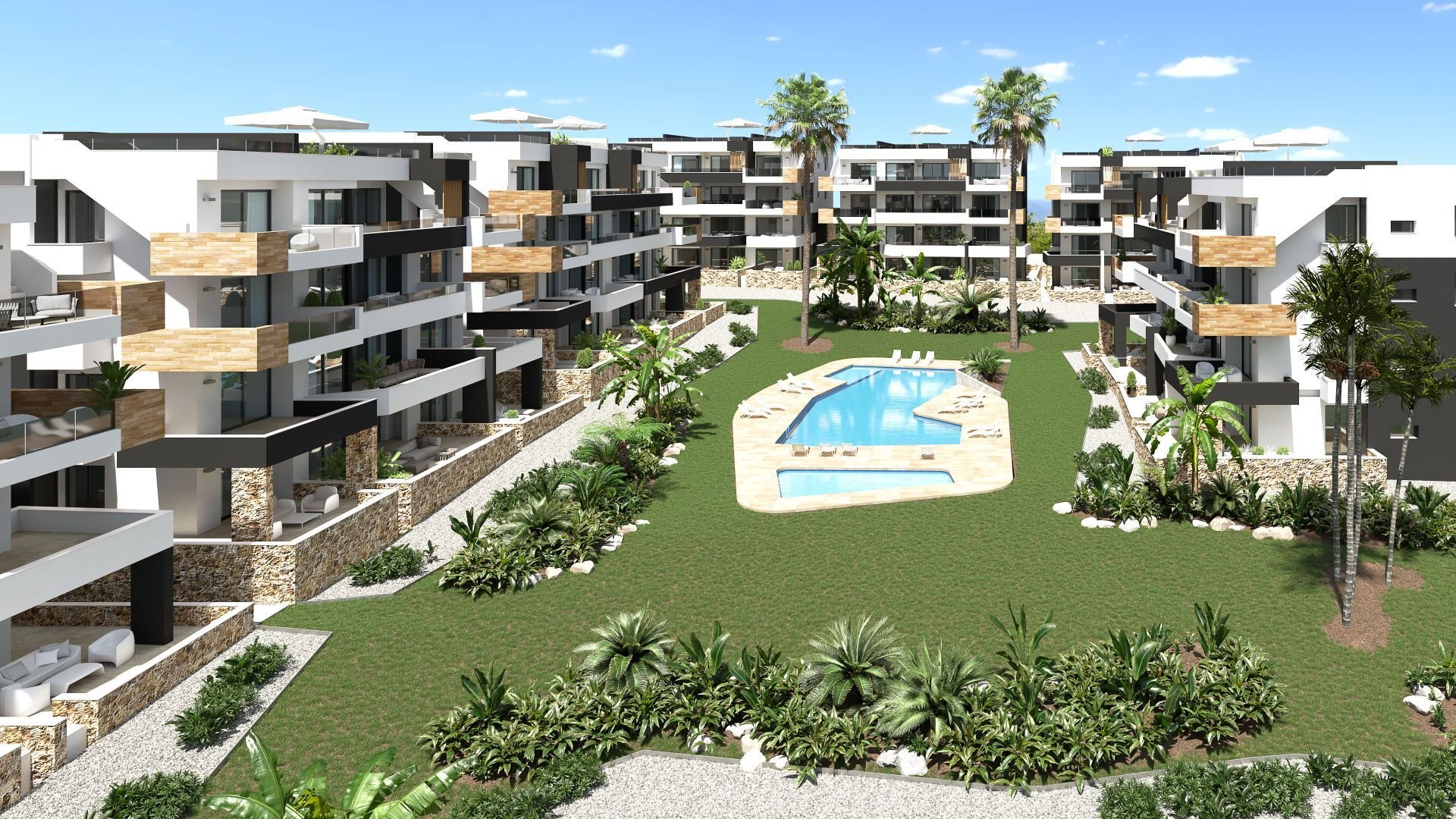 Takvåning i Orihuela, Alicante, Spanien 2 sovrum, 75 kvm. Nr. 187038