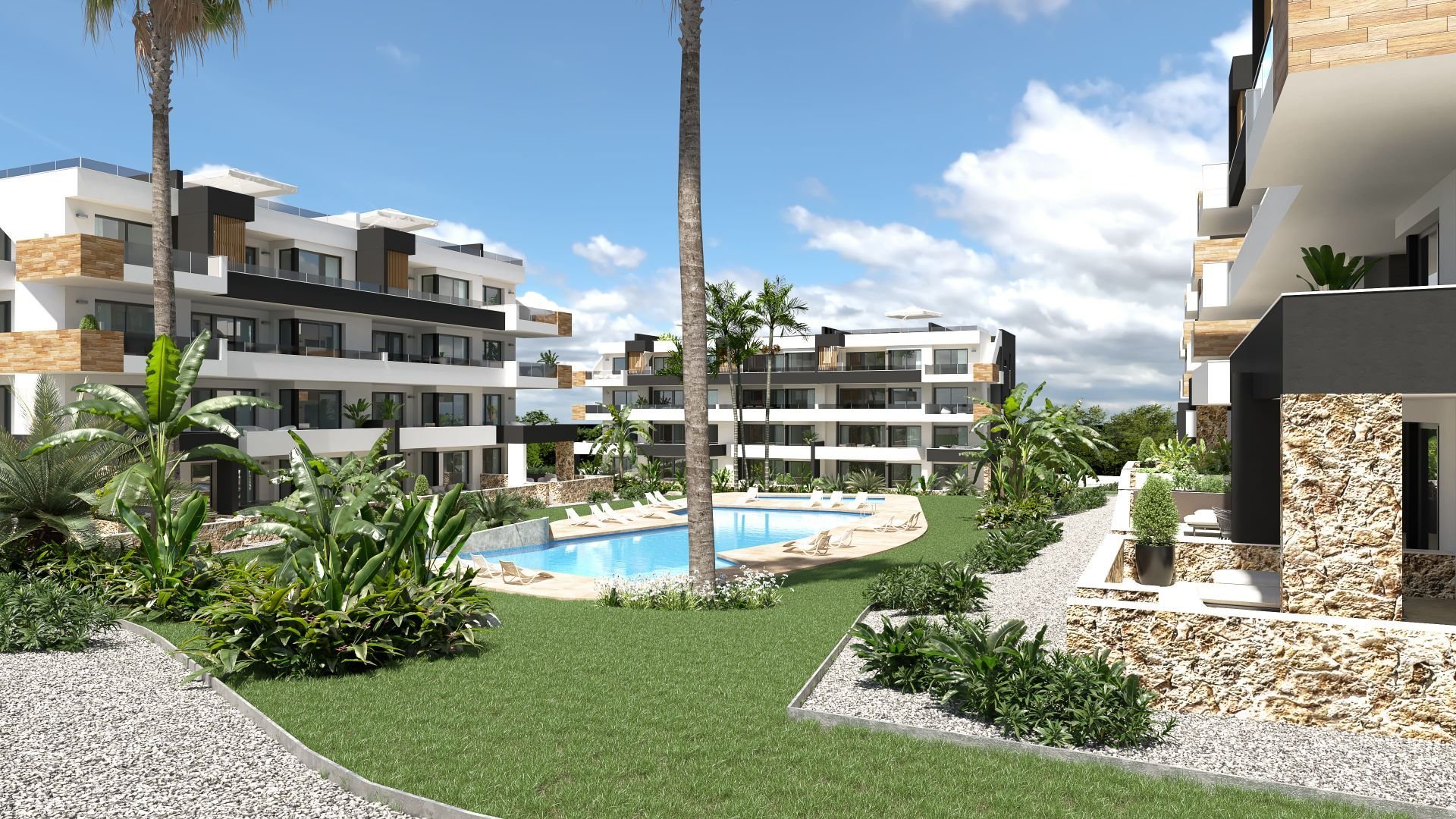 Takvåning i Orihuela, Alicante, Spanien 2 sovrum, 75 kvm. Nr. 187038