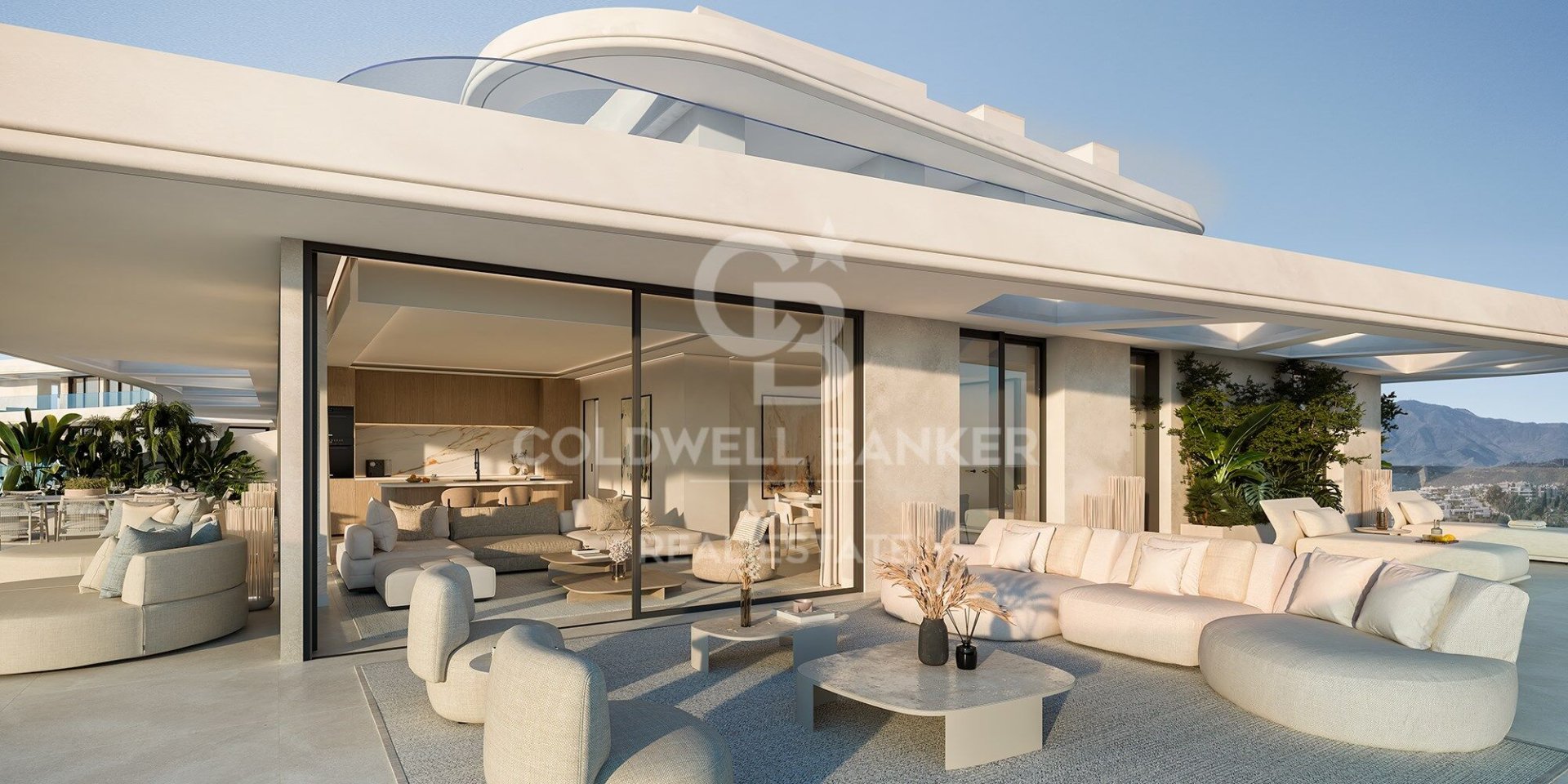 Takvåning i Estepona, Malaga, Spanien 3 sovrum, 179 kvm. Nr. 156746