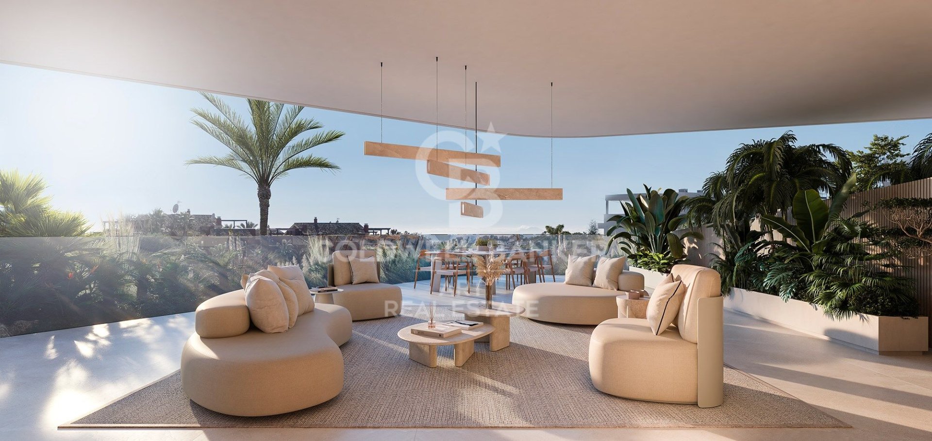 Attico a Estepona, Malaga, Spagna 3 camere da letto, 214 mq. N° 156745